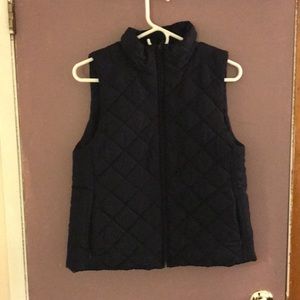 Pleated Vest with pockets